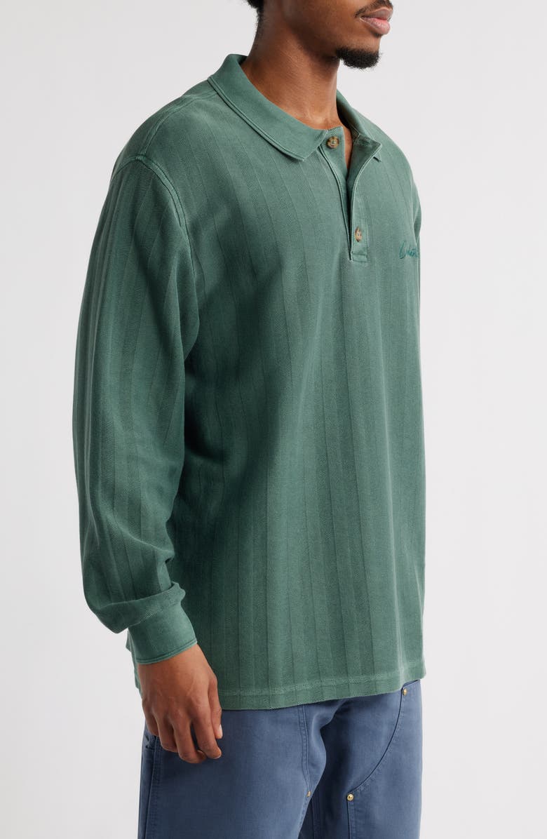 Carhartt Work In Progress Morrison Shadow Stripe Rugby Shirt, Alternate, color, 