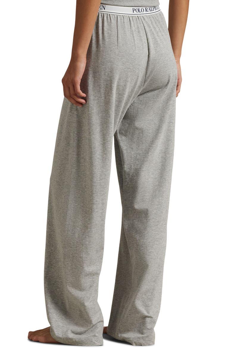 Polo Ralph Lauren Cotton Blend Jersey Pajama Pants, Alternate, color, Heather Grey