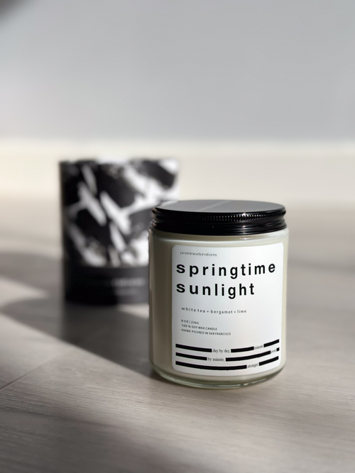 Shop Postmodernform Springtime Sunlight / White Tea + Bergamot + Lime Candle