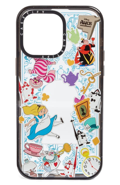 x Disney Alice in Wonderland Stickermania iPhone 13 Pro/13 Pro Max & 14 Plus/14 Pro Max Case