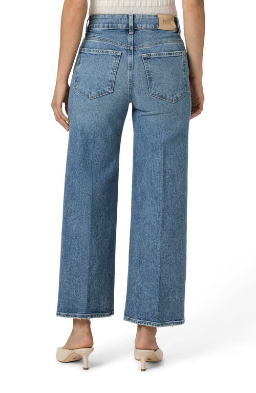 PAIGE PAIGE SASHA HIGH WAIST ANKLE WIDE LEG JEANS