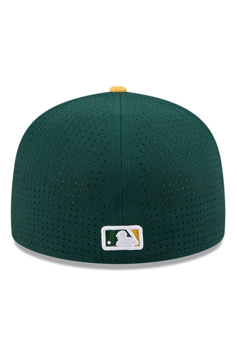 New Era Men's New Era Green/Gold  Athletics 2025 MLB All-Star Game Side Patch 59FIFTY Fitted Hat, Alternate, color, 