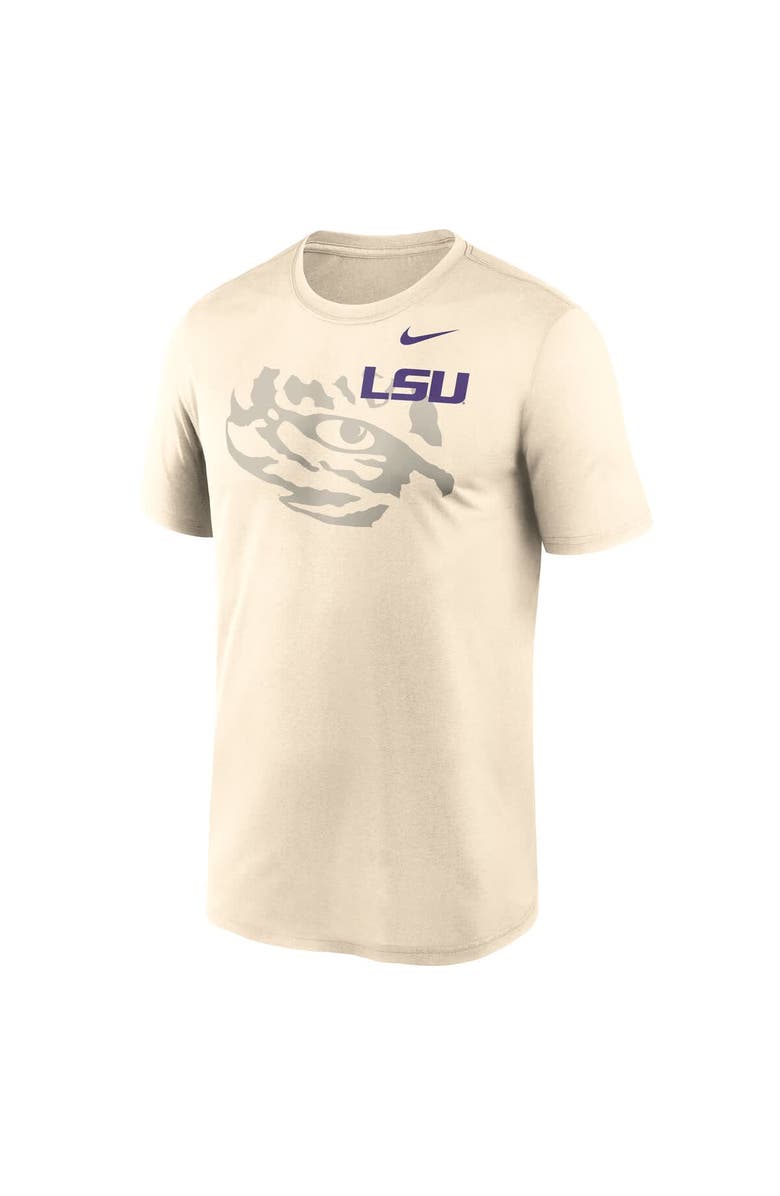 Nike Men's Nike Natural LSU Tigers Campus Shadow Legend Performance T-Shirt, Alternate, color, Natural