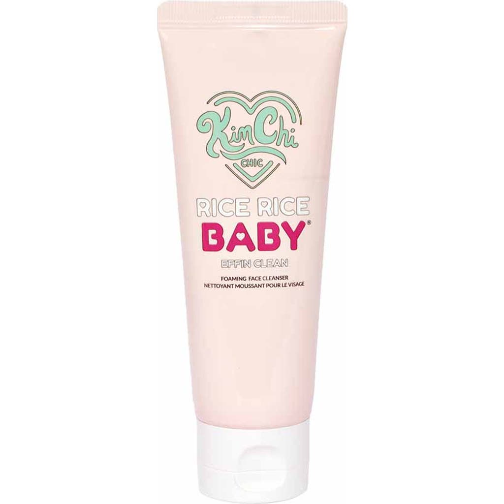 Kimchi Chic Beauty Rice Rice Baby Foaming Makeup Removing Face Wash In 01 Effin Clean