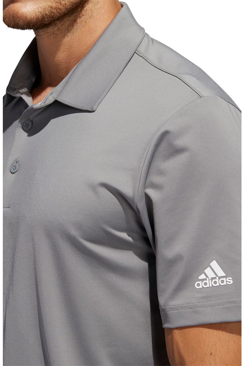 Ultimate365 Solid Performance Polo, Alternate, color, GREY THREE/ WHITE