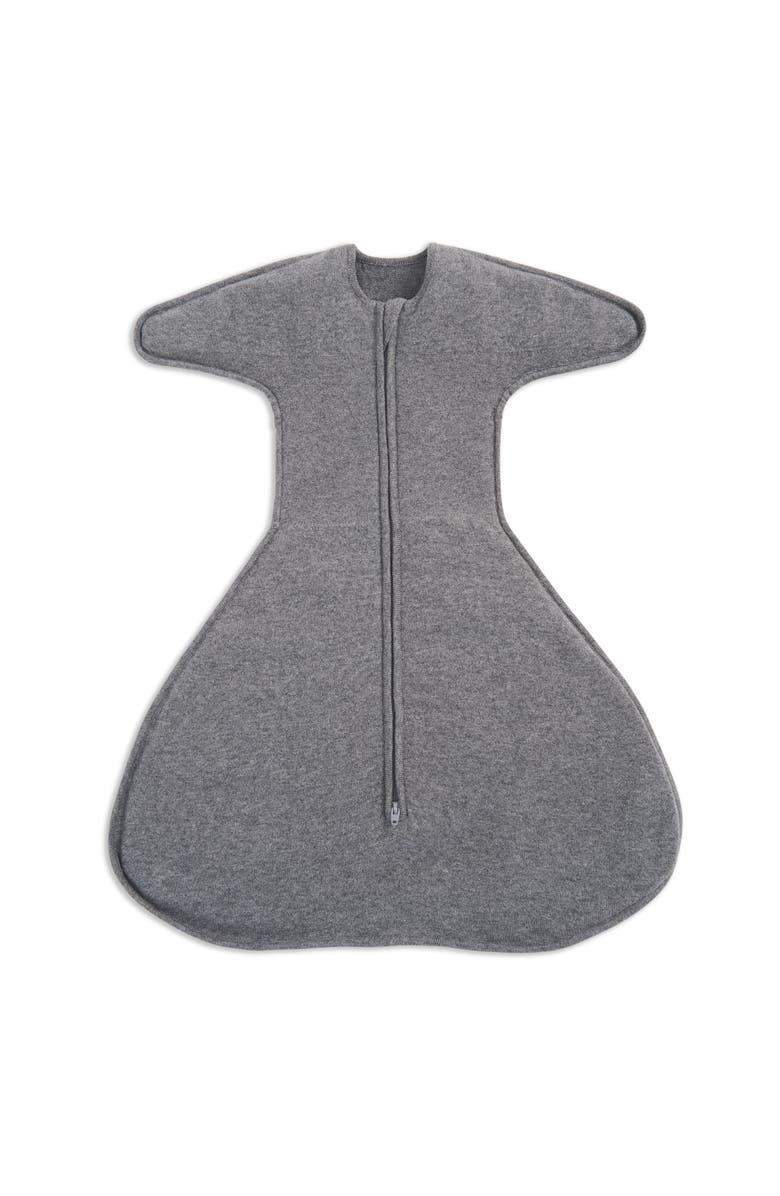 HALO SleepSack SwaddleStretch, Arms Up or Extended Arms, Newborn Baby Swaddle, Main, color, Grey