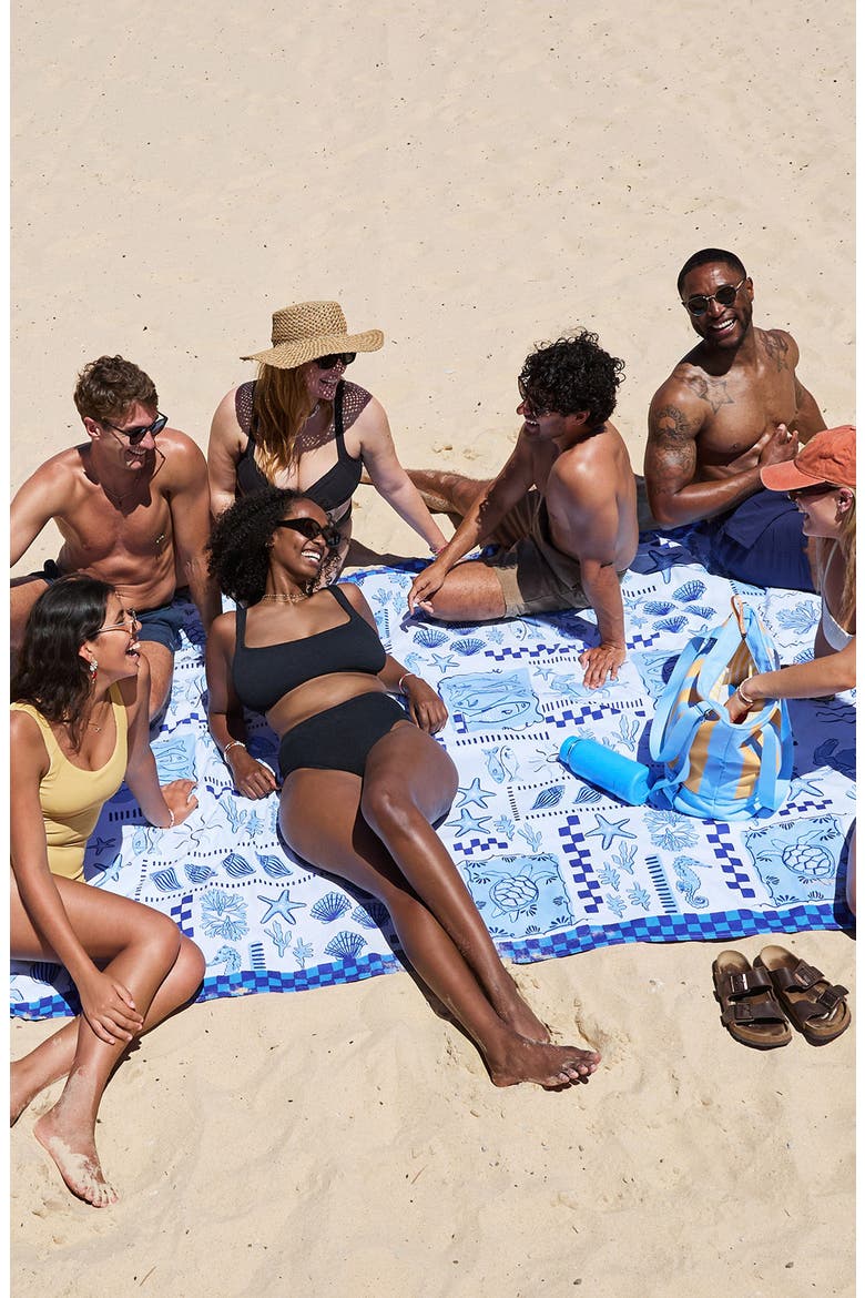 Picnic Blanket, Alternate, color, GRECIAN SHORES