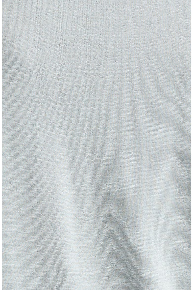 Merino Wool & Silk Crewneck Sweater, Alternate, color, SAGE SAND