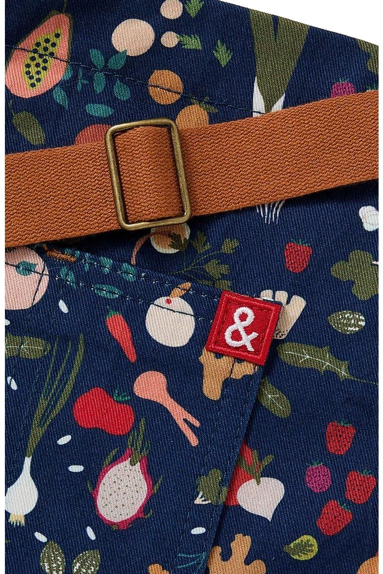 The Essential Apron - Farmers' Market, Alternate, color, Navy