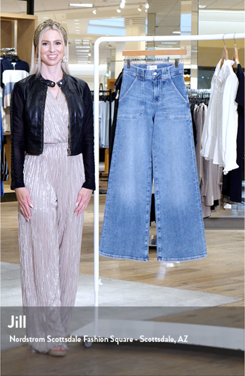 Modern Pocket Wide Leg Jeans, sales video thumbnail