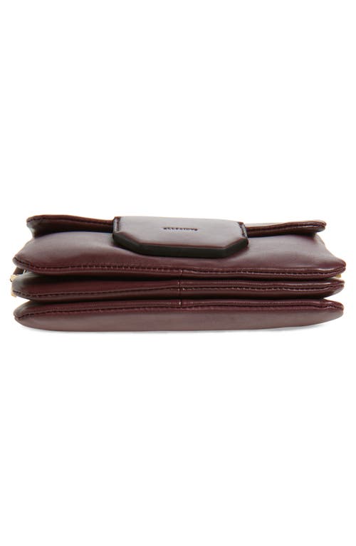 Allsaints Jupiter Leather Crossbody Bag In Red