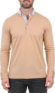 Maceoo Newton Long Sleeve Polo