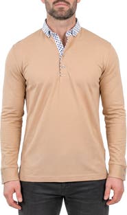 Maceoo Newton Long Sleeve Polo
