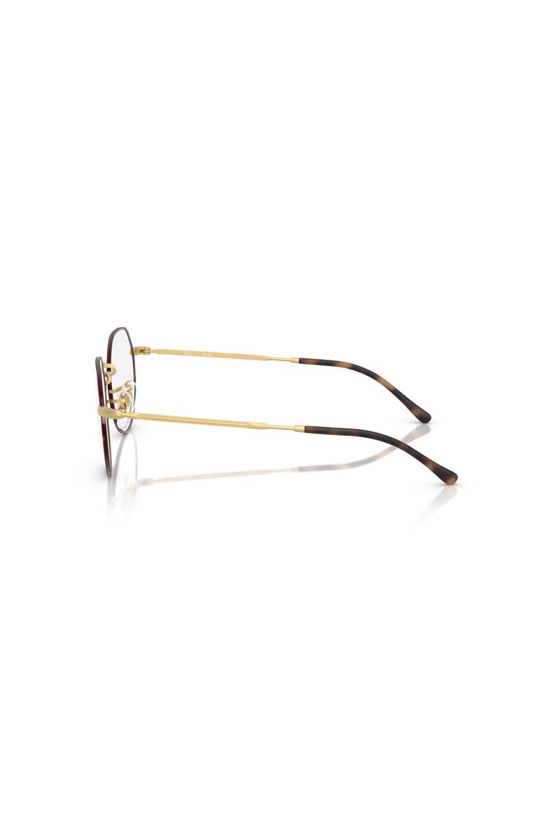 49mm Irregular optical glasses, Alternate, color, Tortoise Light