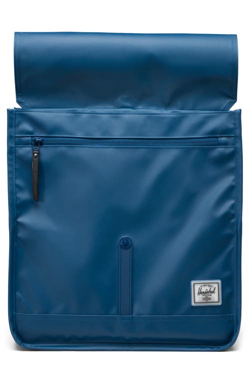 Herschel Supply Co . City Recycled Polyester Backpack In Blue