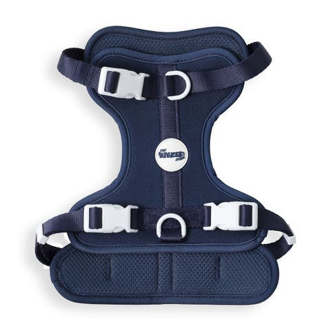 Arlo Adjustable Soft Padded No Pull Pet Harness with 3 Buckles and 3 Leash Clips