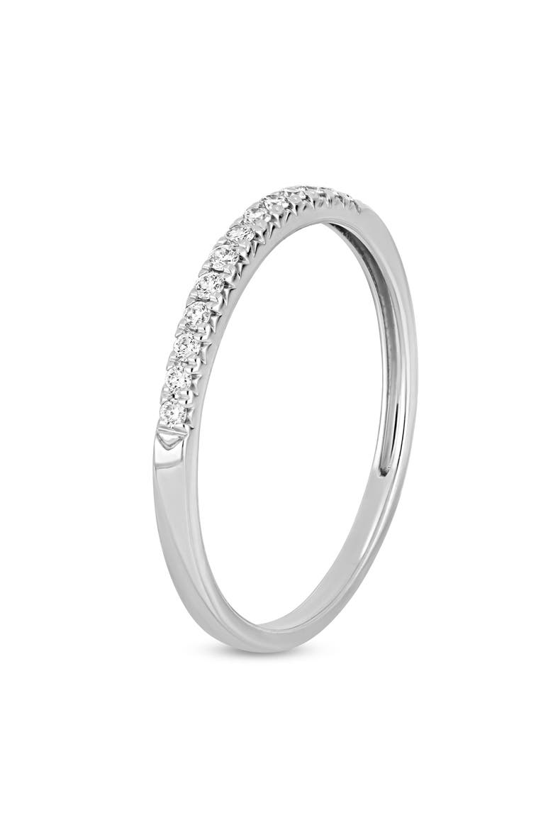 18k Gold Diamond Stackable Ring, Alternate, color, 18K WHITE GOLD