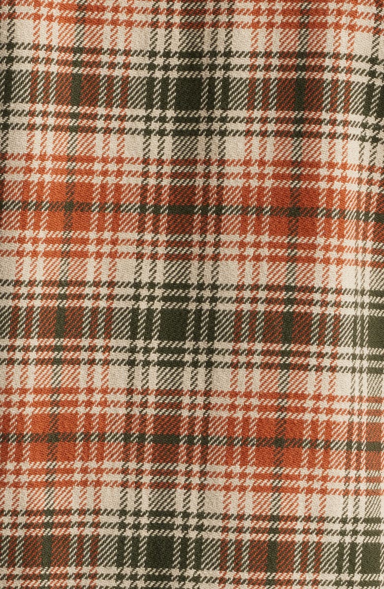 Obey Alton Plaid Zip-Up Shirt Jacket, Alternate, color, 