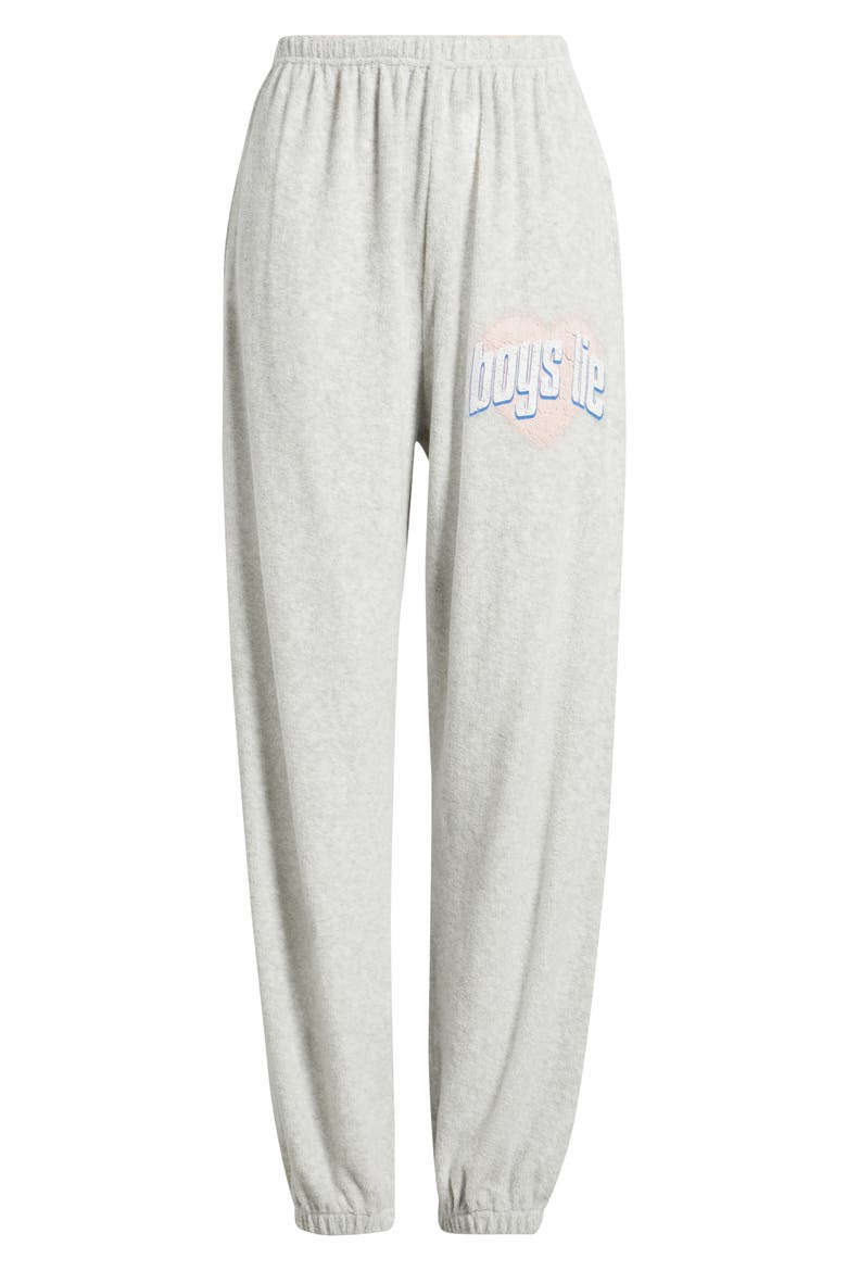 Charmer Kimmy Sweatpants, Alternate, color, GREY
