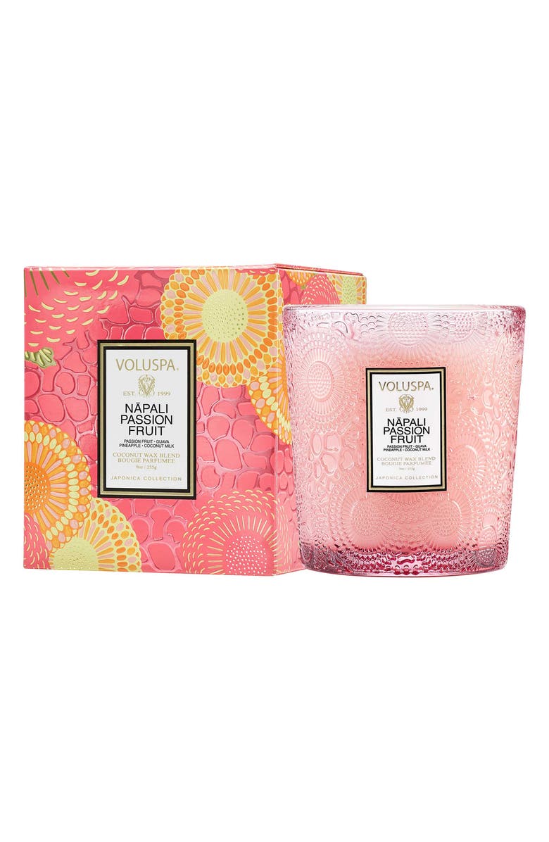 Voluspa Nāpali Passion Fruit Scented Candle, Alternate, color,