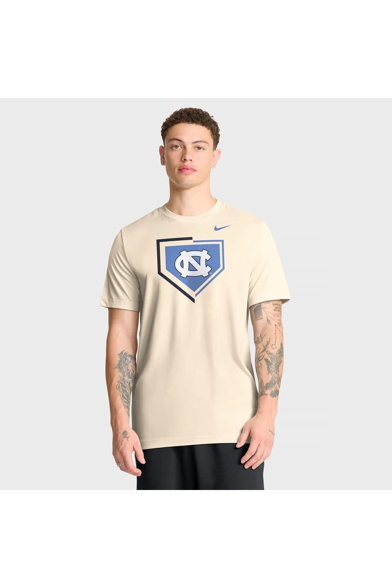 Men's Nike Natural North Carolina Tar Heels Primetime Baseball Icon Legend Dri-FIT T-Shirt, Main, color, Natural
