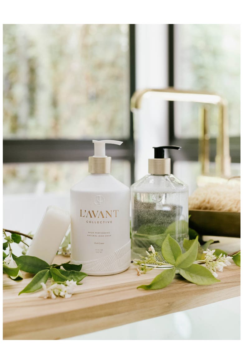 Fresh Linen Dish Soap, Alternate, color, WHITE