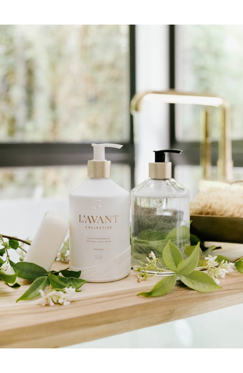 L'AVANT Collective Fresh Linen Dish Soap, Alternate, color, White
