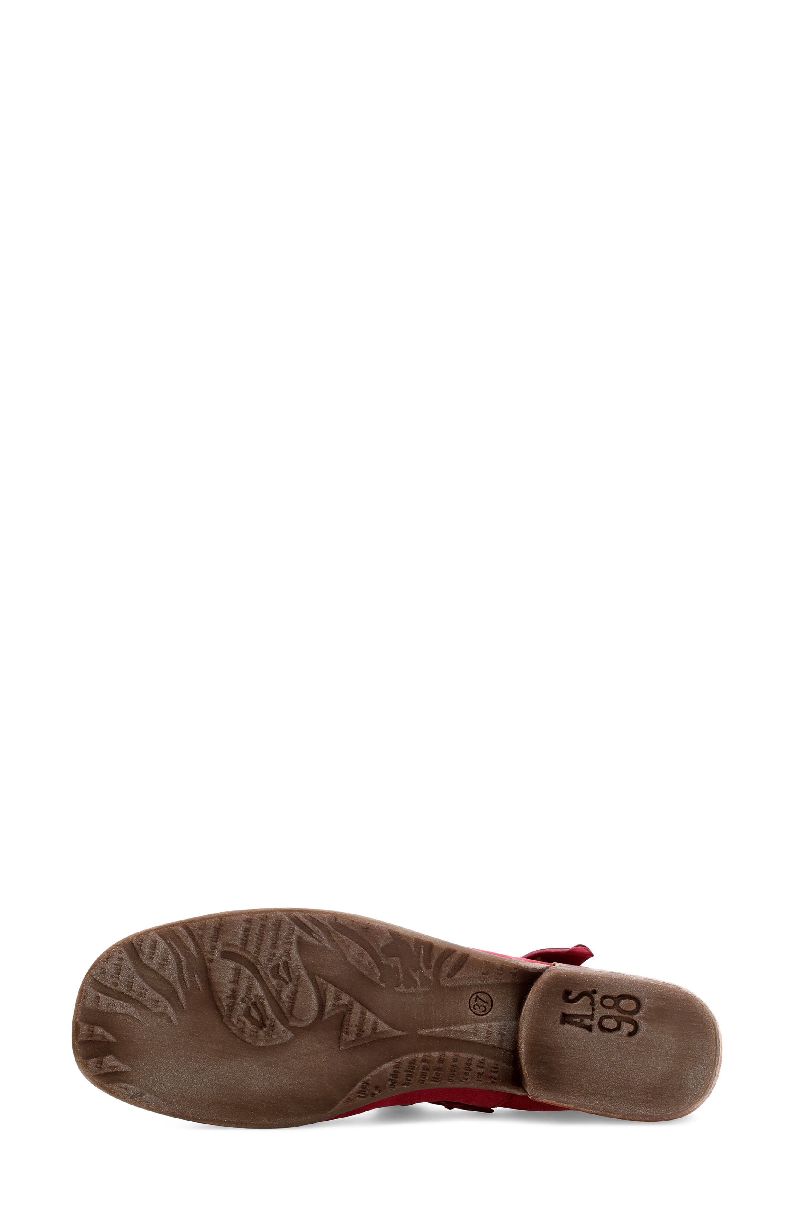 Zaine Mary Jane Flat, Alternate, color, CARDINAL