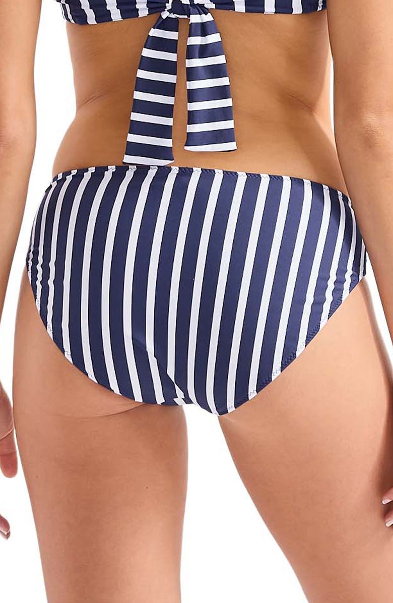 Tommy Bahama Coastline Stripe Reversible Bikini Bottoms, Alternate, color, Mare Navy Reversible