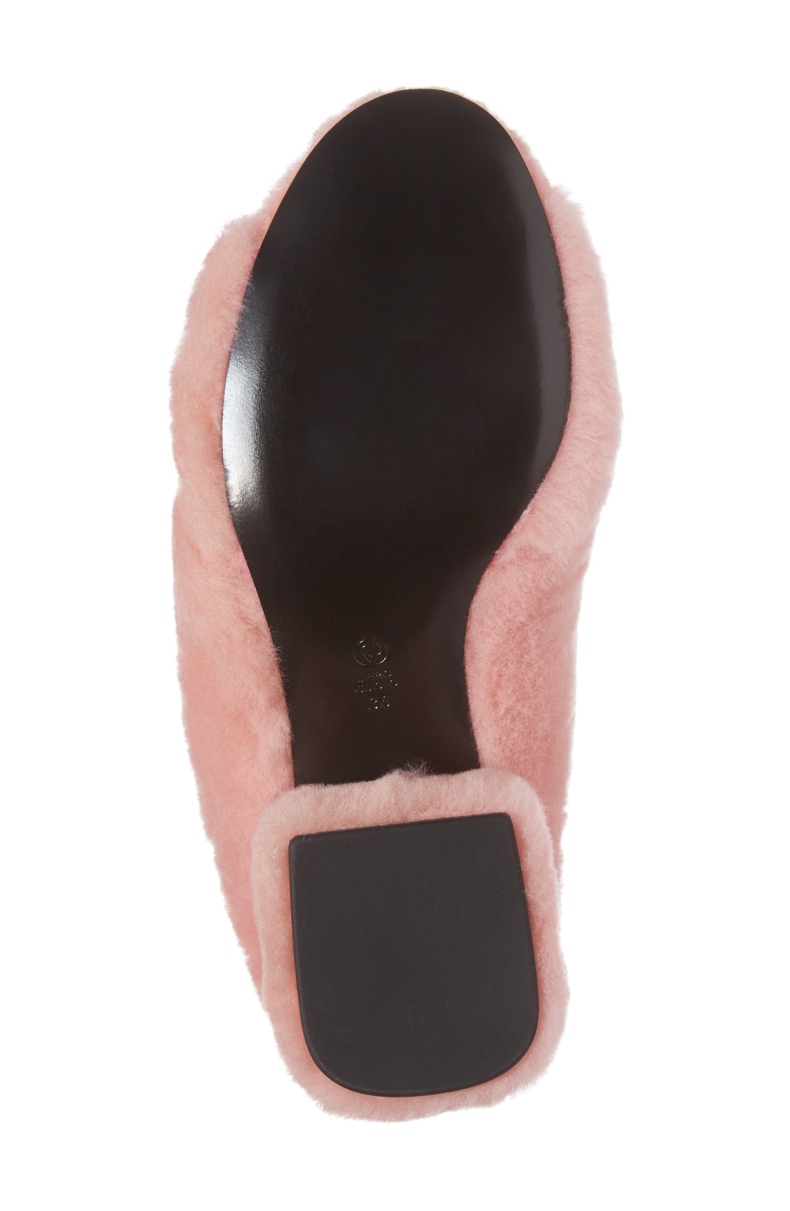 3.1 Phillip Lim Genuine Shearling Cube Mule, Alternate, color, 