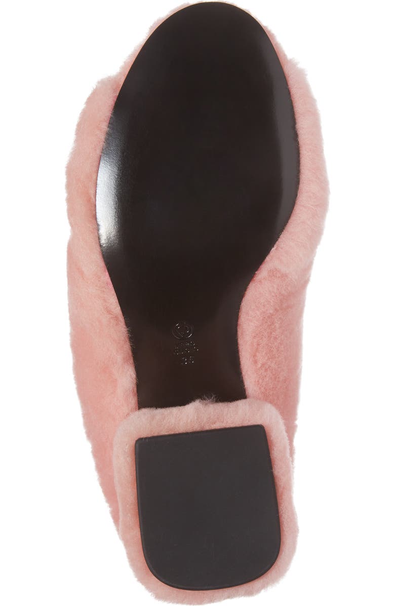 3.1 Phillip Lim Genuine Shearling Cube Mule, Alternate, color,