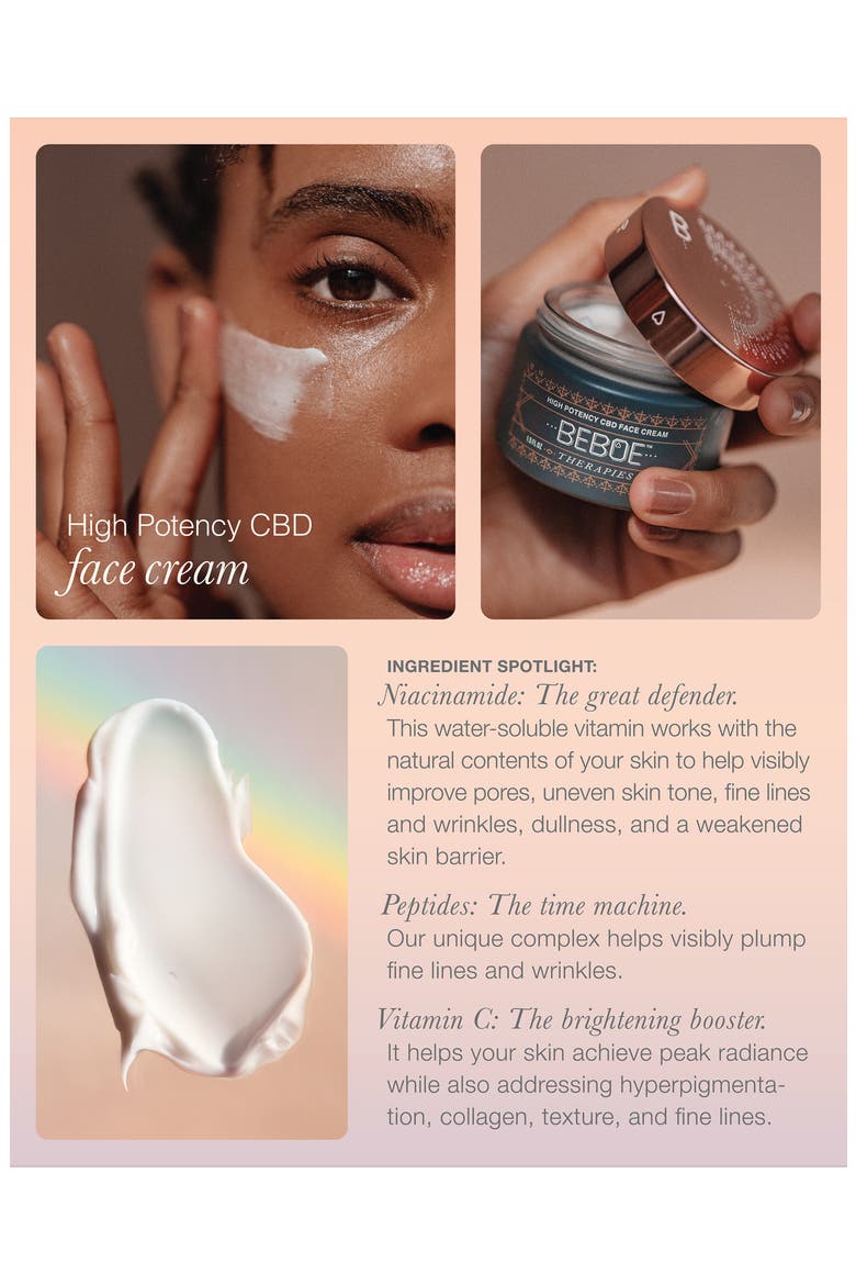 High Potency CBD Face Cream, Alternate, color, NO COLOR