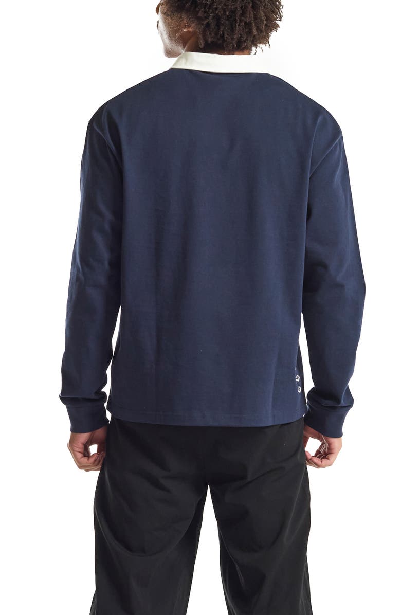 VOUSETI Post Game Long Sleeve Cotton Polo, Alternate, color, 