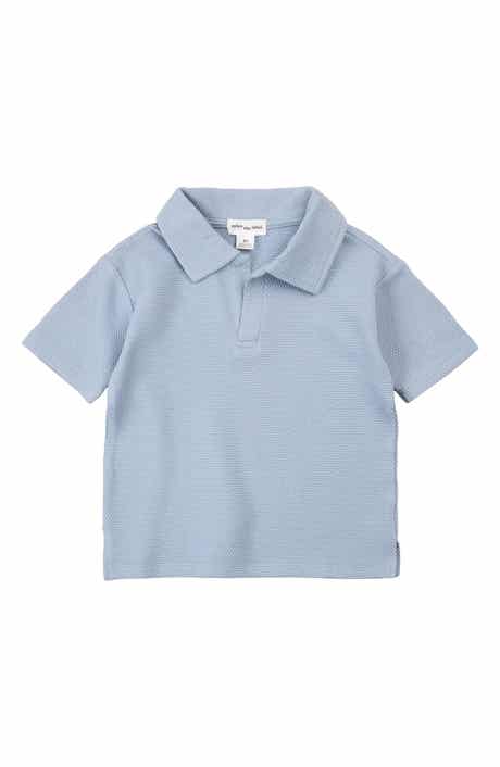 Kids' Textured Polo
