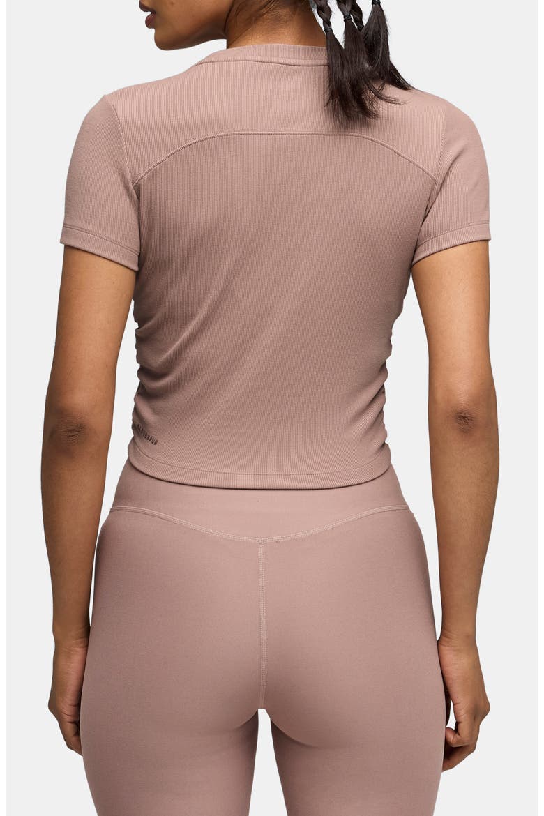 CLOUDSPUN Rib T-Shirt, Alternate, color, SANDSTONE