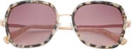 Ted Baker London 56mm Square Sunglasses