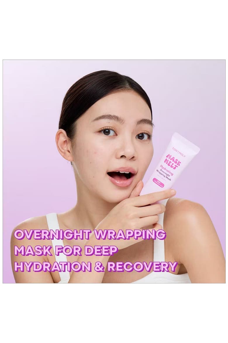 Mask Melt Hydrating Overnight Wrapping Mask, Alternate, color, NO COLOR