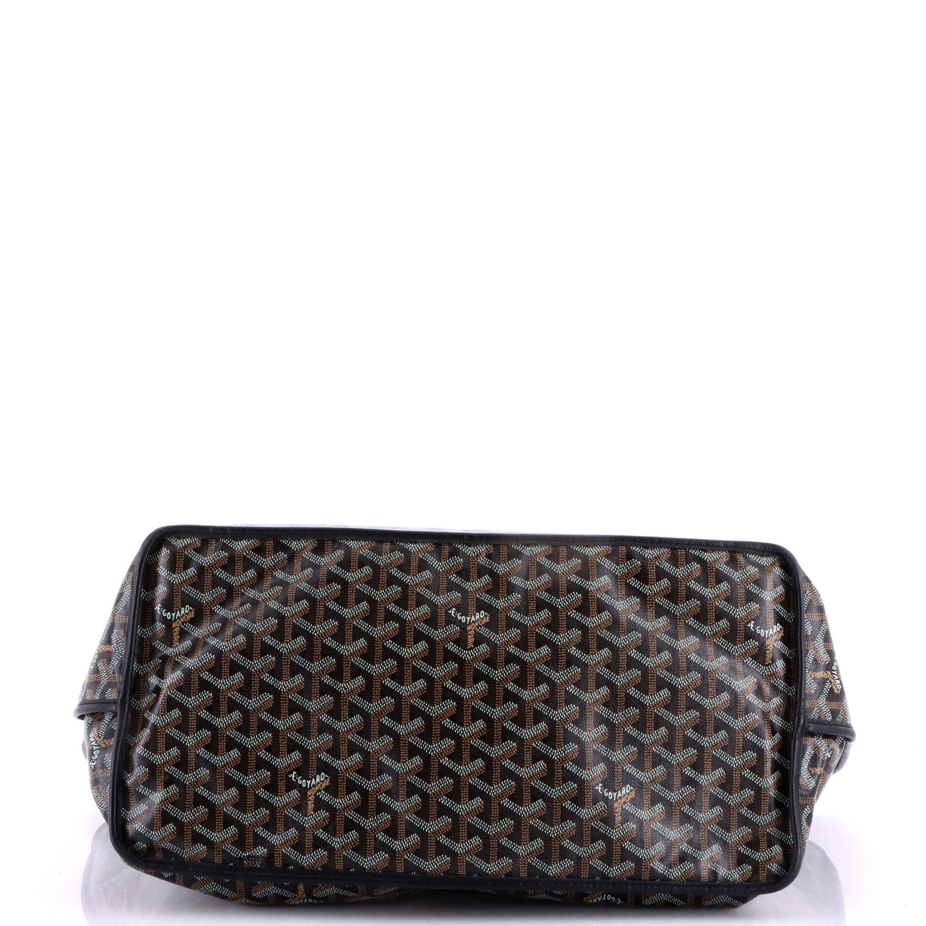 Anjou Reversible Tote Coated Canvas GM, Alternate, color, Black