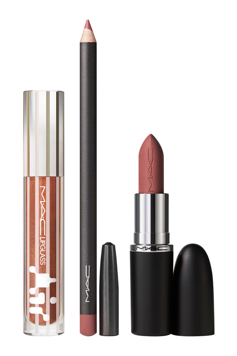 MAC Cosmetics Trending Tomorrow Lip Trio Gift Set $76 Value (Women