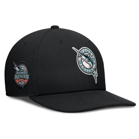 Men's Nike Black Florida Marlins Pro Performance Snapback Hat