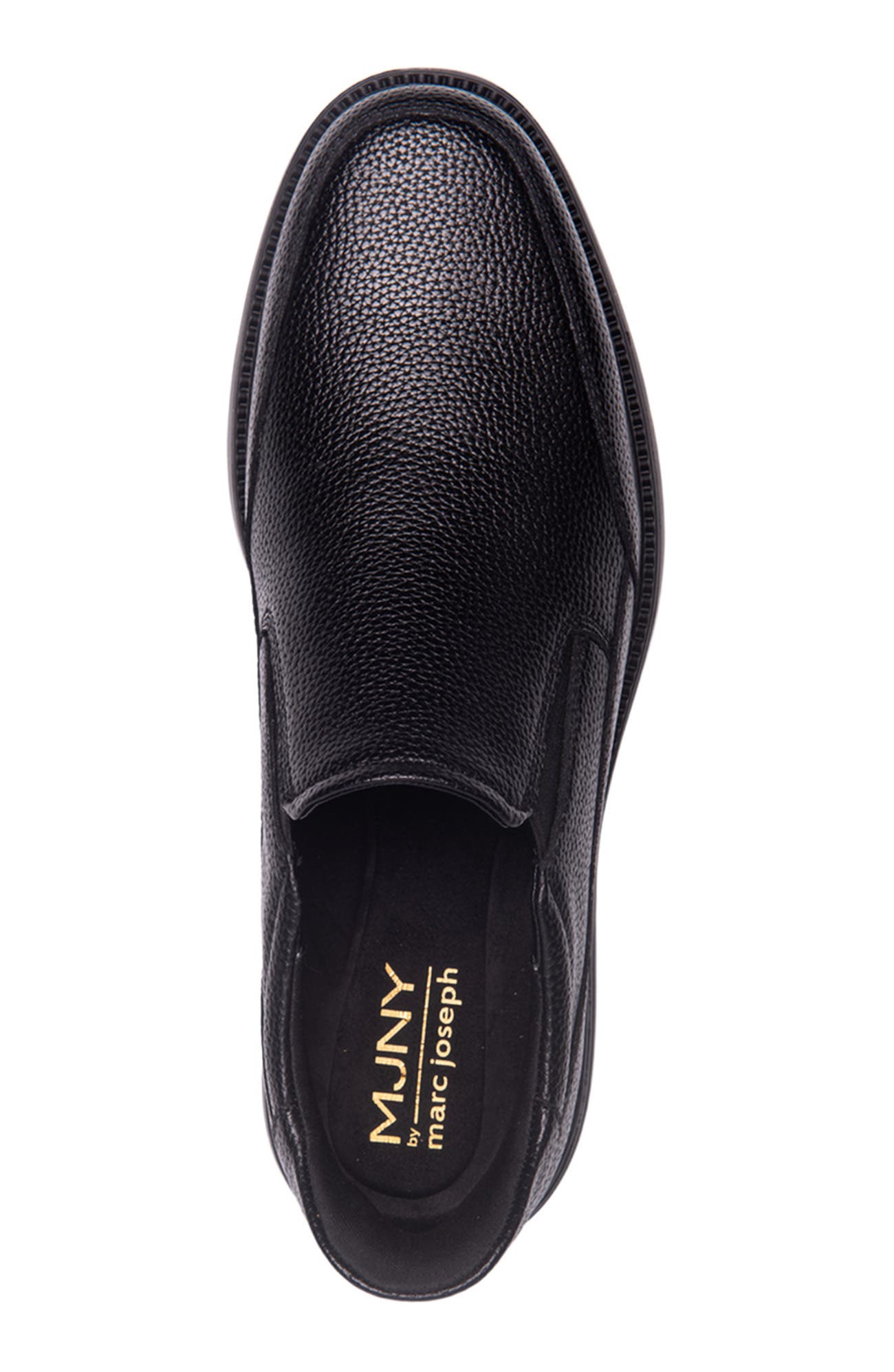 Marc Joseph New York Chicago Road Hands-Free Slip On Technology  Loafers, Alternate, color, Black Grainy Leather