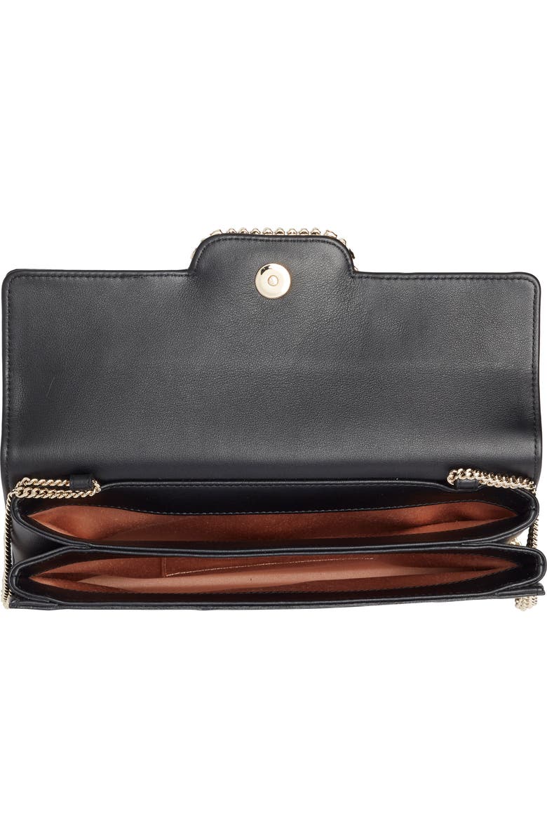 Roger Vivier Crystal Buckle Crossbody Bag, Alternate, color,