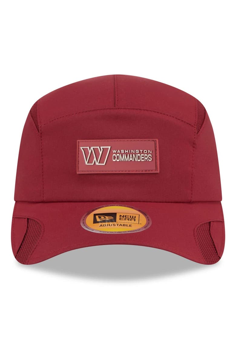 New Era Men's New Era Burgundy Washington Commanders 2025 Sideline  Runner Adjustable Hat, Alternate, color, 