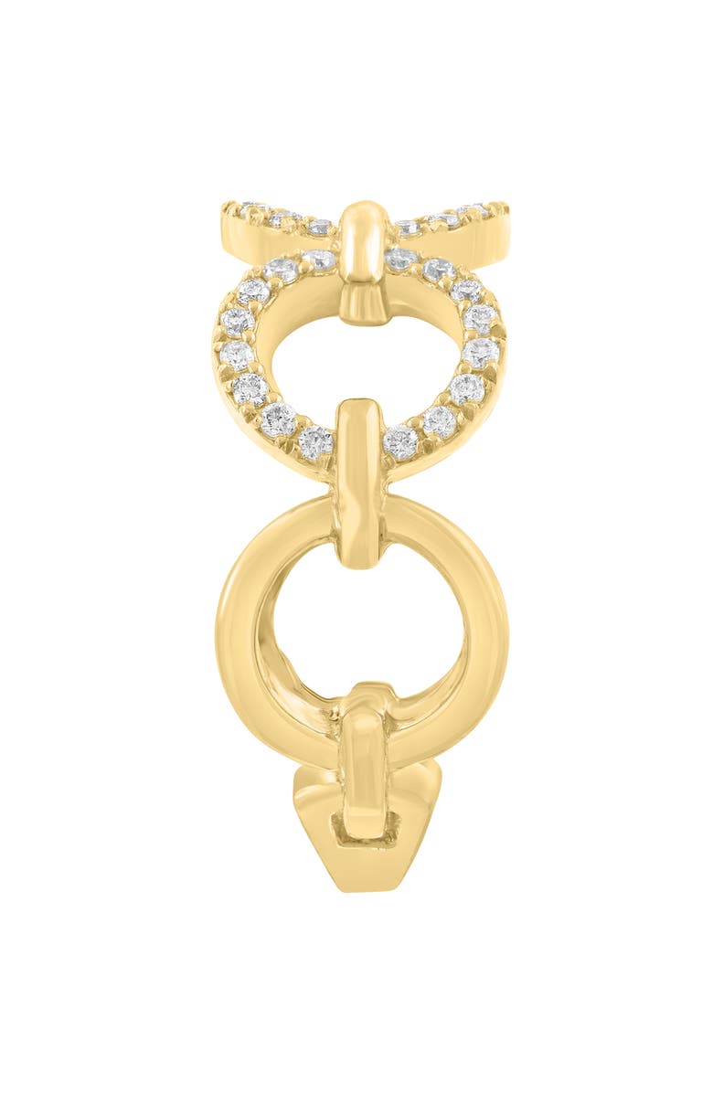 EFFY Diamond Link Band Ring, Alternate, color, Gold
