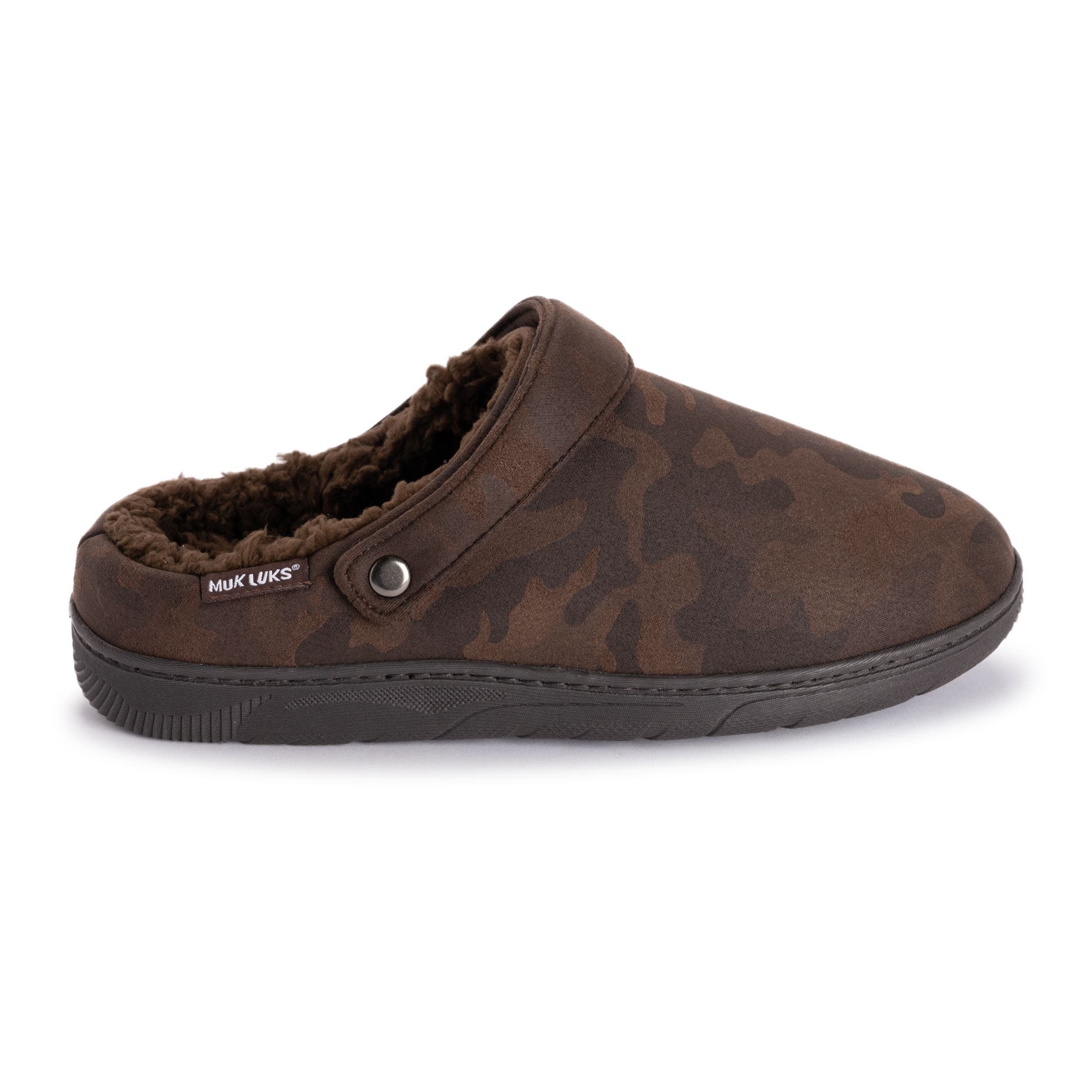 Men's Keanu Convertible Clog Slippers, Alternate, color, Brown Camo