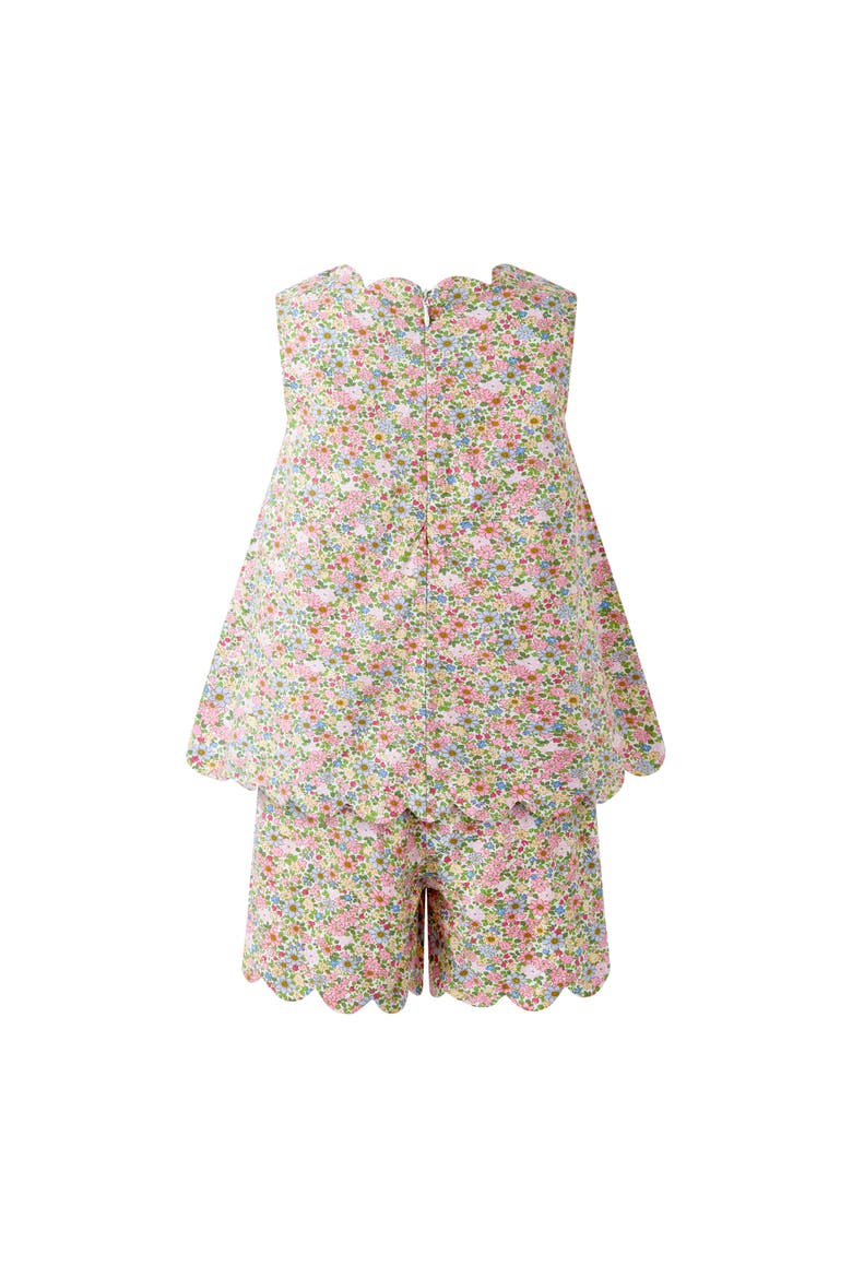 Floral Scalloped Set, Alternate, color, Pink