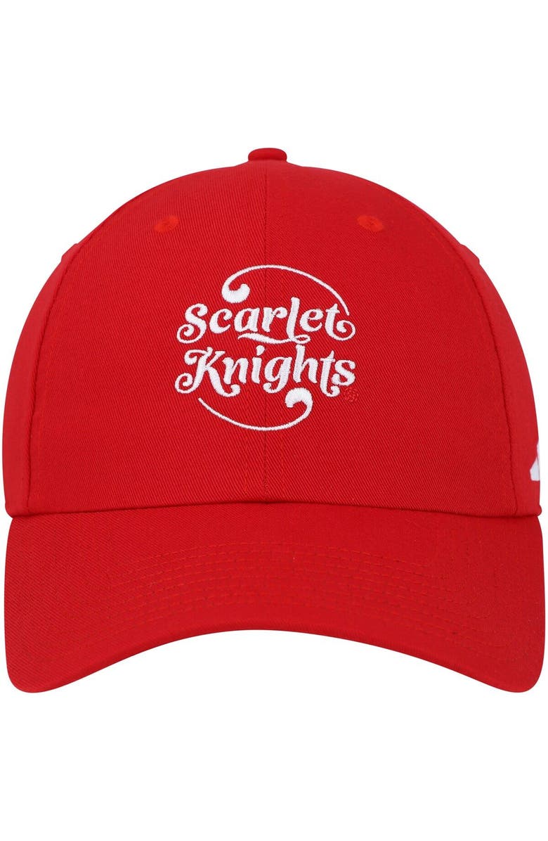 adidas Men's adidas Scarlet Rutgers Scarlet Knights Slouch Adjustable Hat, Alternate, color, Scarlet