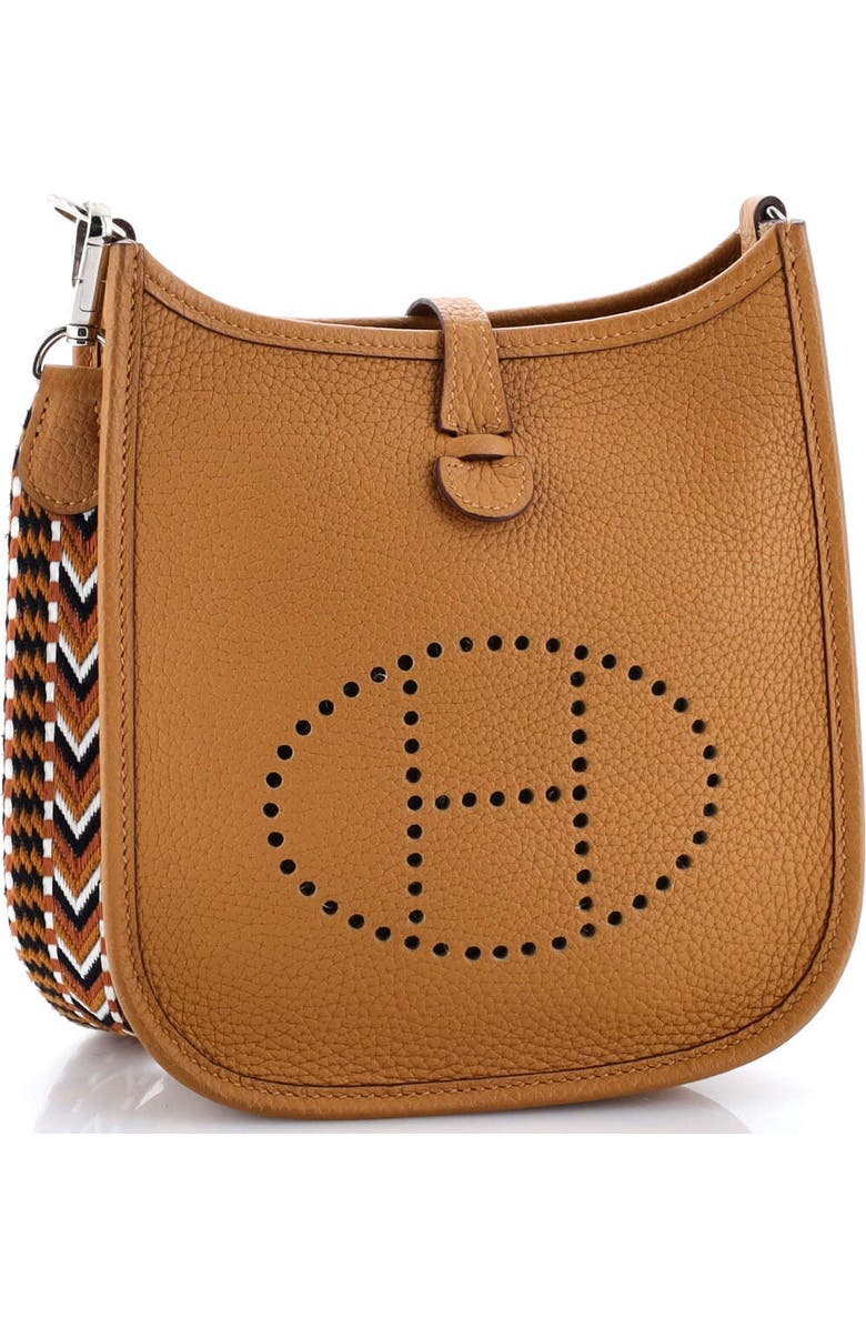 Pre-Owned Hermes Evelyne Bag Gen III Clemence TPM, Alternate, color, Sesame