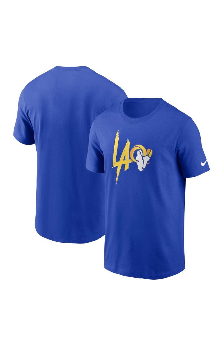 Nike Men's Nike Royal Los Angeles Rams Local Essential T-Shirt, Main, color, Royal