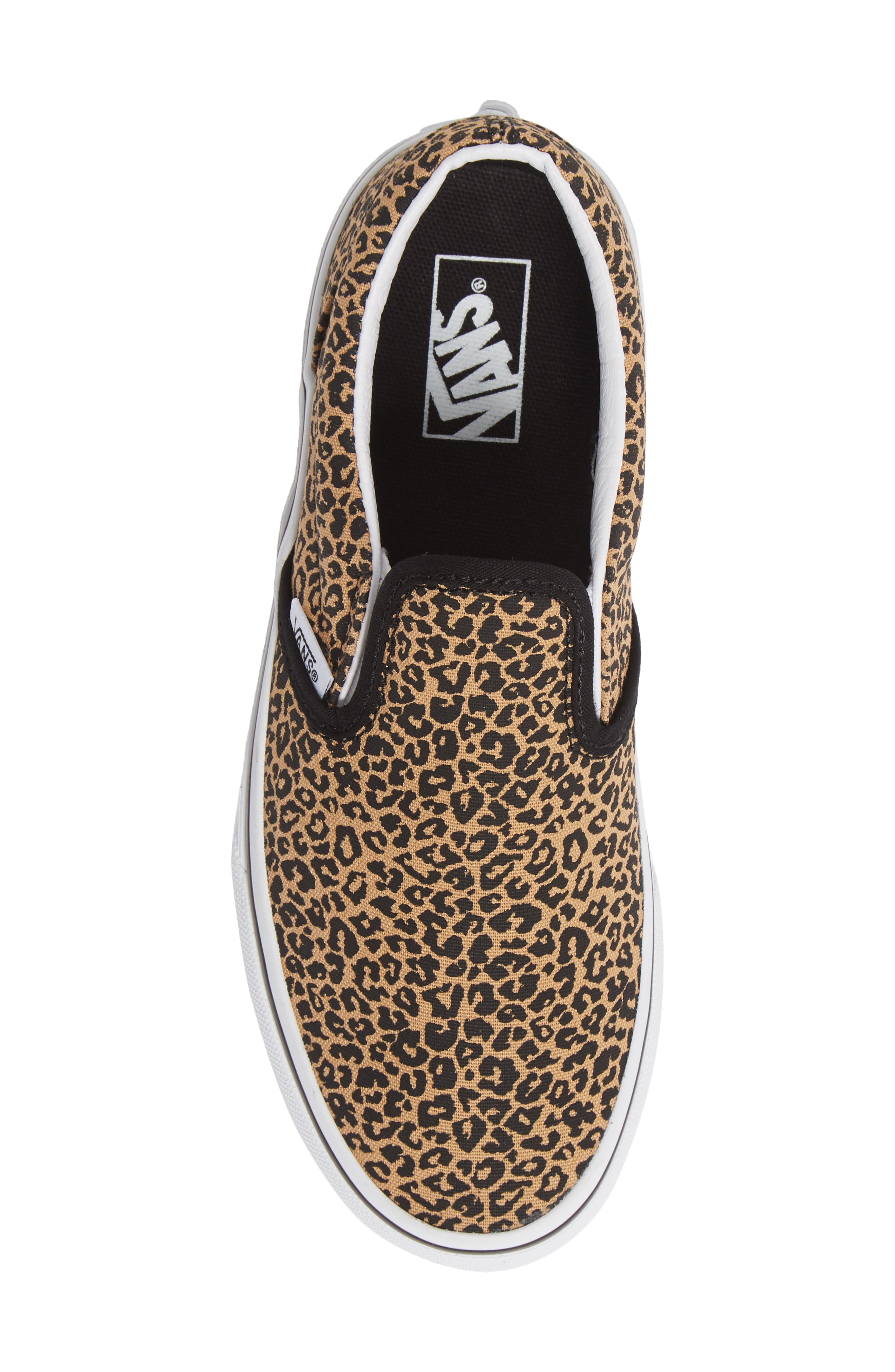 Vans Classic Leopard Spot Slip-On Sneaker, Alternate, color, 